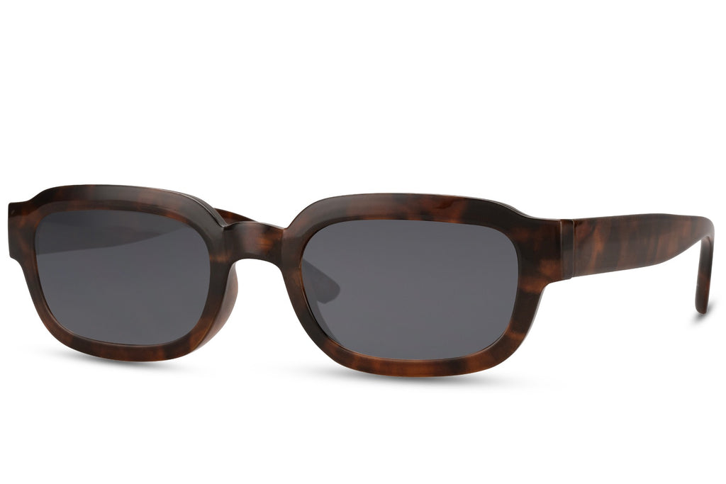 Saulės akiniai GAHA – šonas, retro įkvėptas dizainas,Tortoiseshell dark rėmeliai Tortoiseshell dark