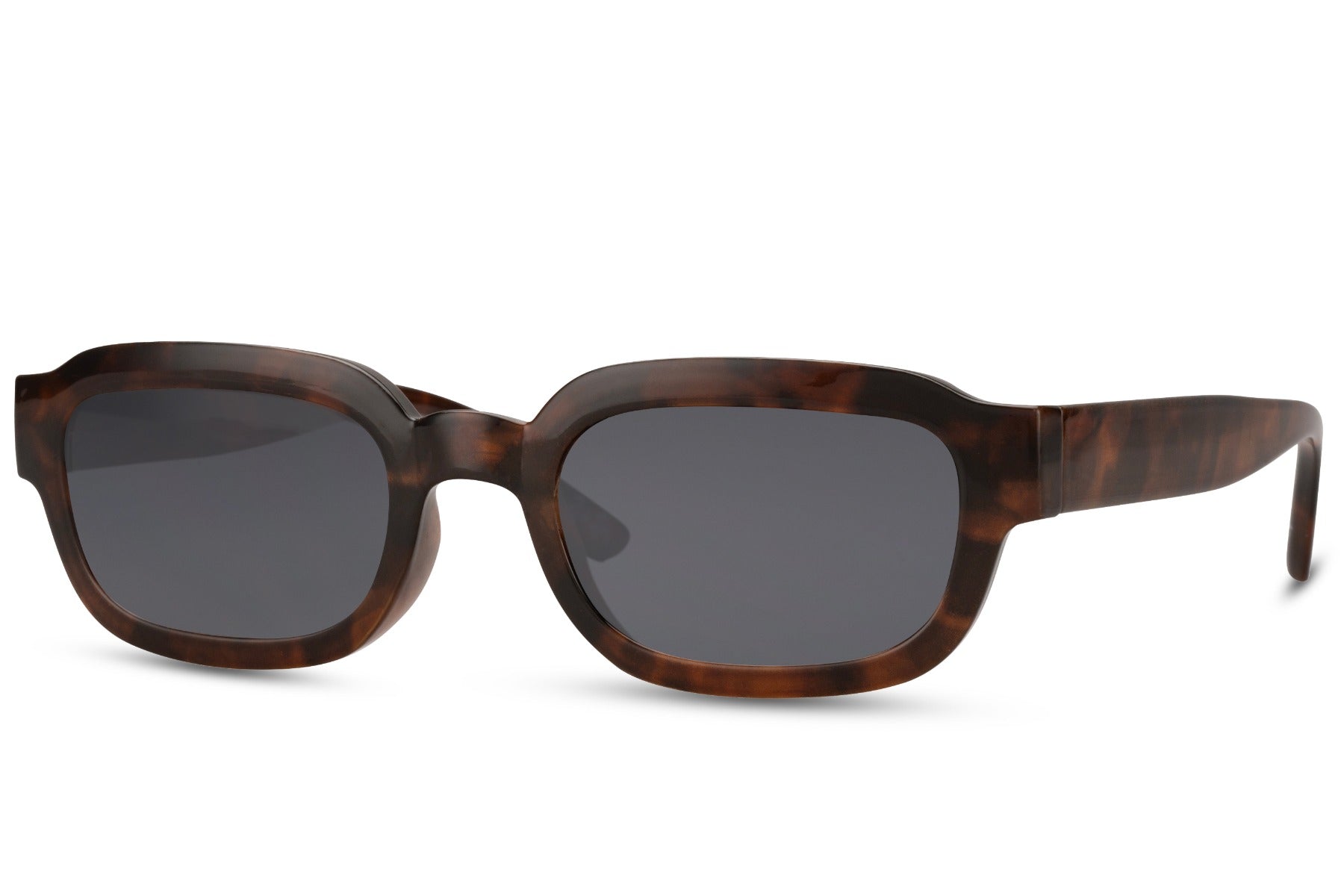 Saulės akiniai GAHA – šonas, retro įkvėptas dizainas,Tortoiseshell dark rėmeliai Tortoiseshell dark