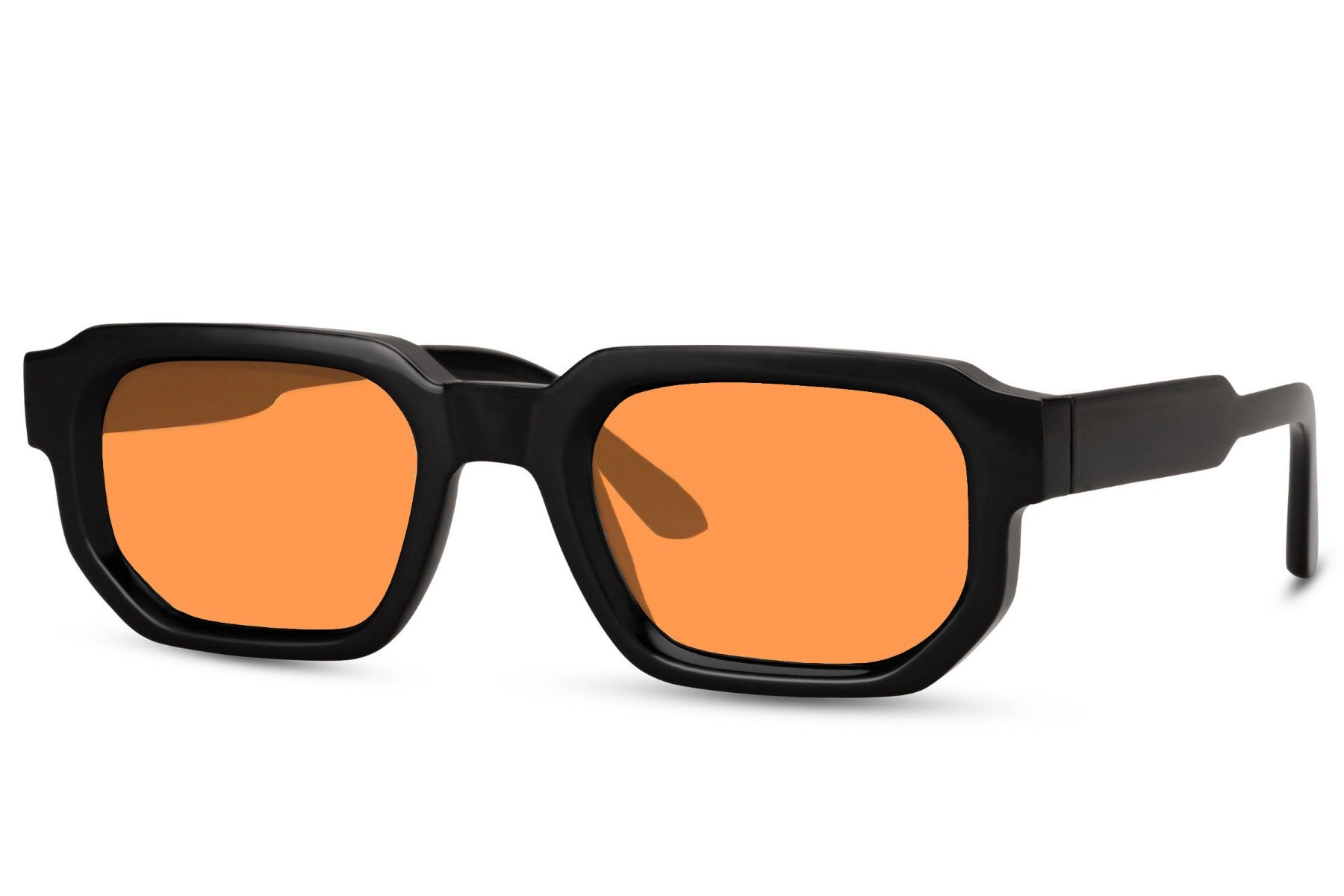 Sunbee TANN oranžiniai akiniai nuo saulės – šoninis vaizdas Oranžinė Orange