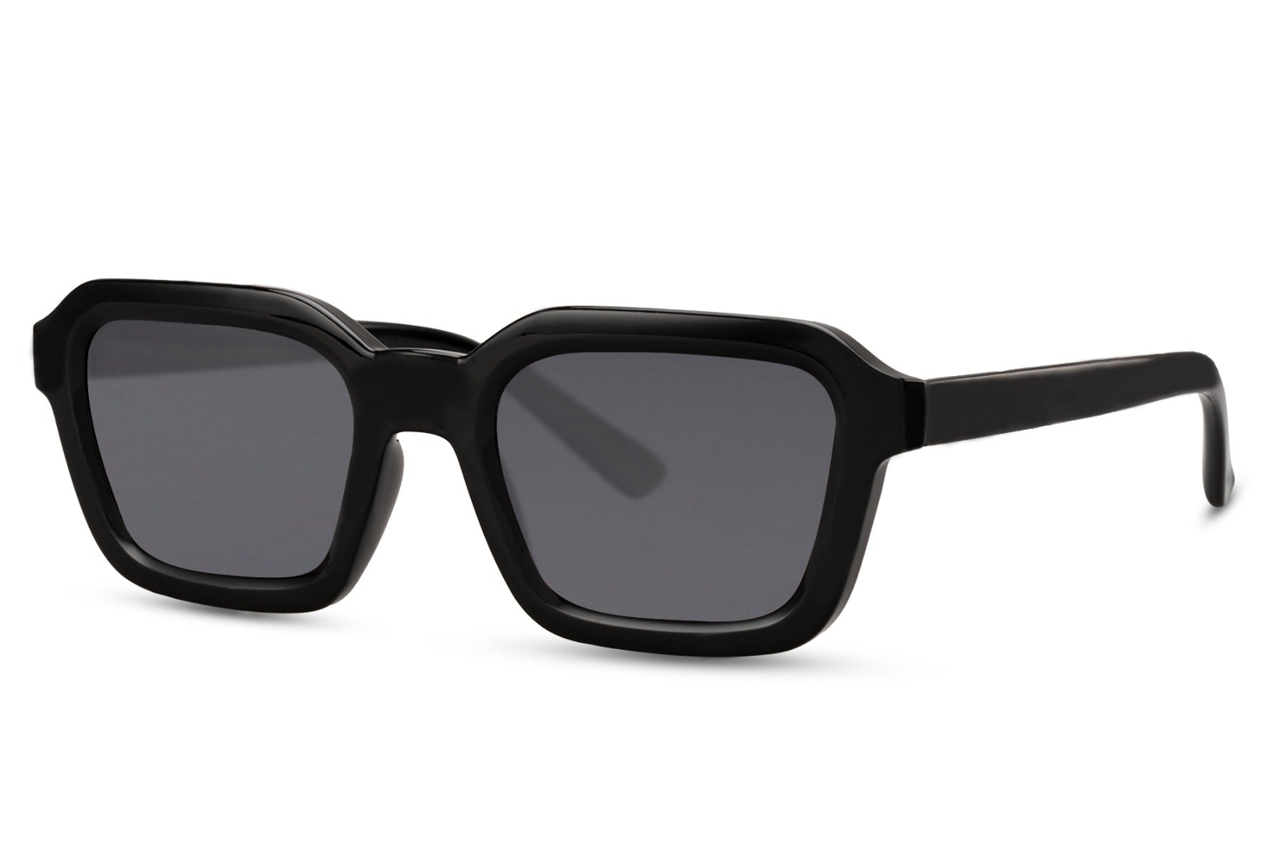 Sunbee VUNU juodi akiniai nuo saulės – šoninis vaizdas Juoda Black