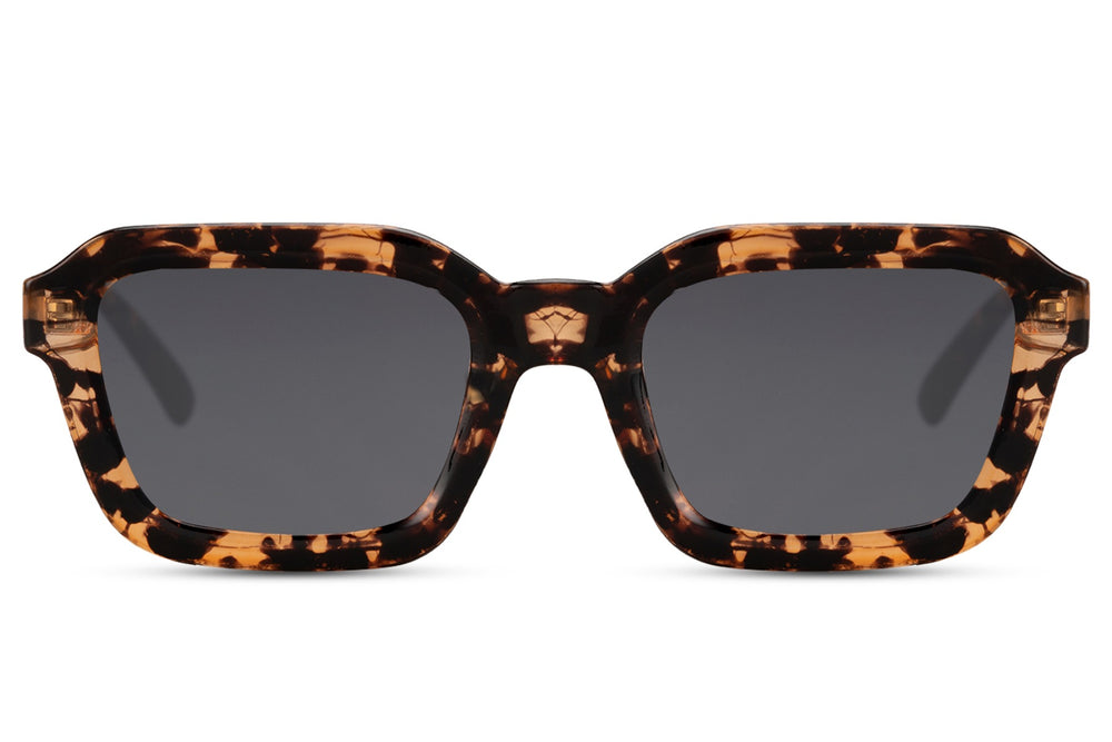 Sunbee VUNU leopardiniai akiniai nuo saulės – priekis Tortoiseshell Leo