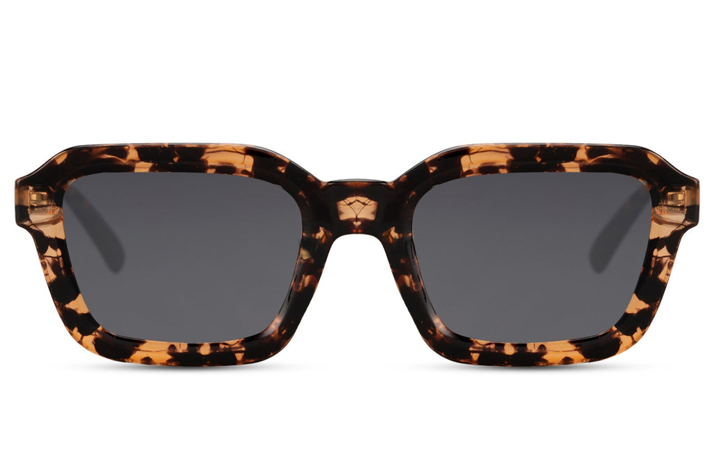 Sunbee VUNU leopardiniai akiniai nuo saulės – priekis Tortoiseshell Leo