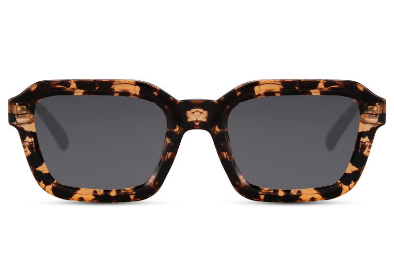 Sunbee VUNU leopardiniai akiniai nuo saulės – priekis Tortoiseshell Leo